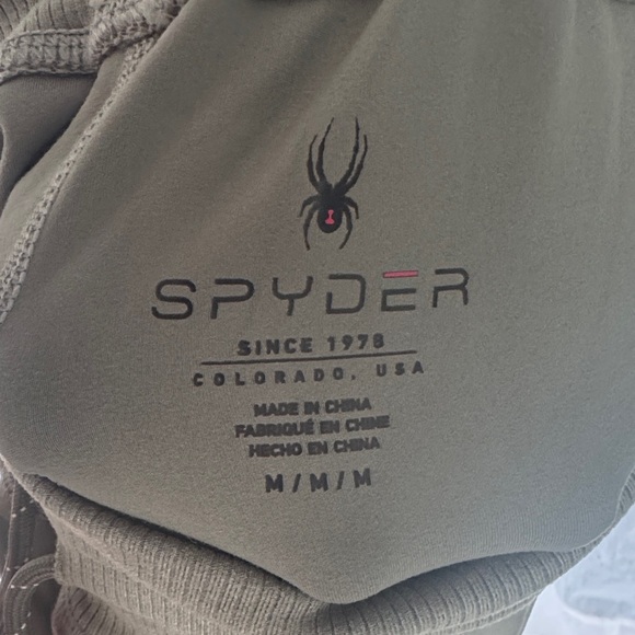 Spyder Olive Green Joggers - Picture 2 of 7